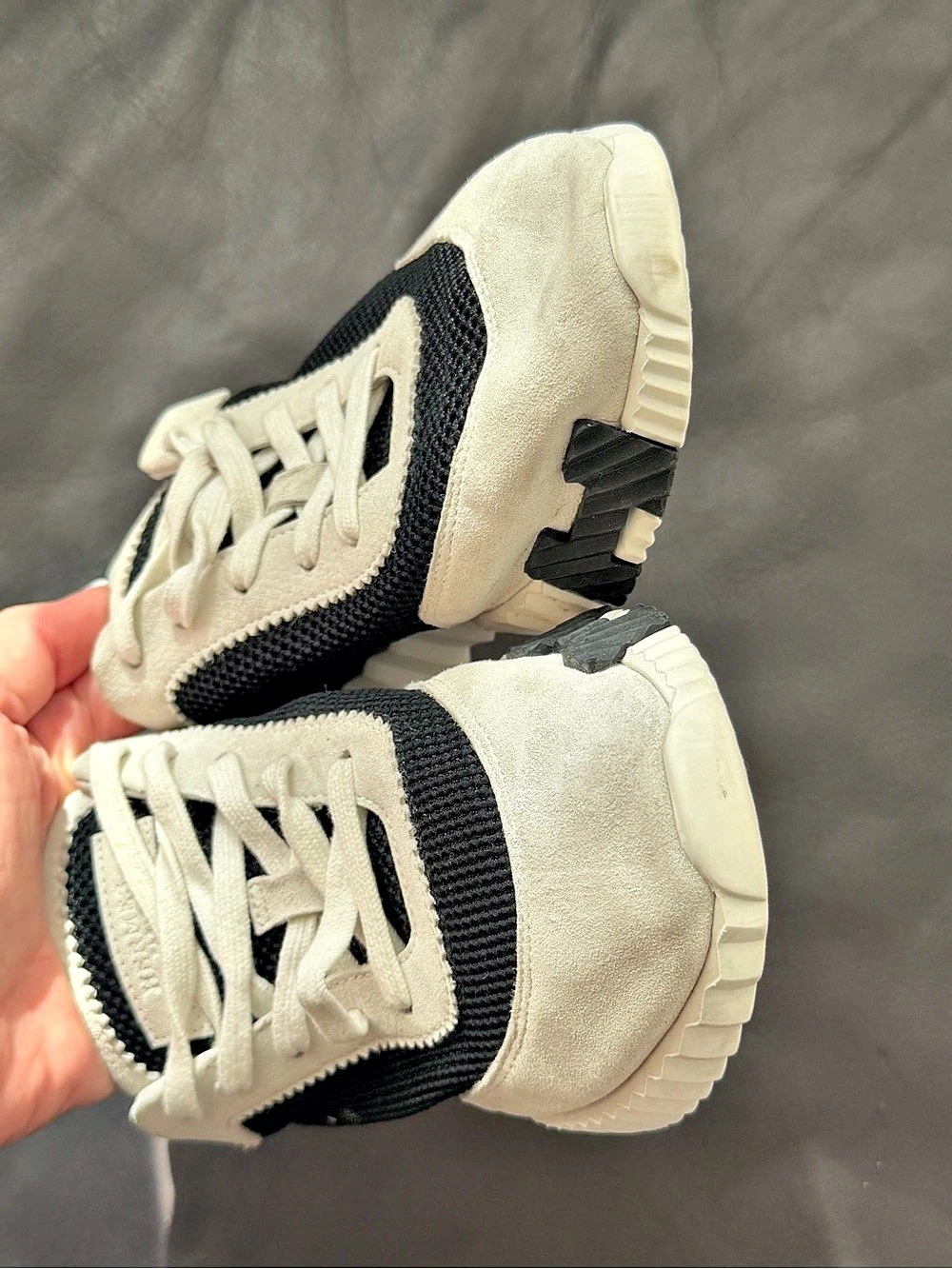Hermès Bouncing Sneaker Black & Cream Sneakers 38 Size - Picture 11 of 17